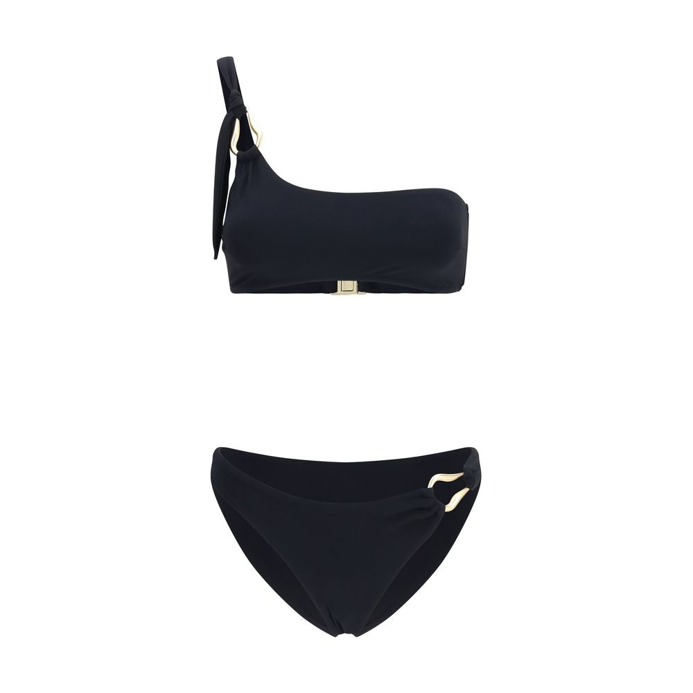 Zimmermann Schwarzer Elastan-Bikini