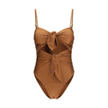 Zimmermann Beige Polyamid-Badeanzug
