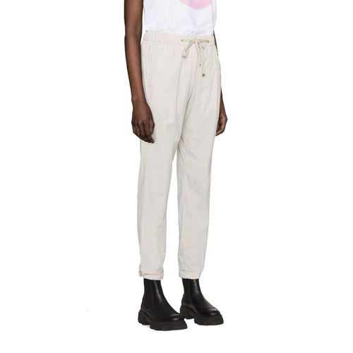 Herno Graue Freizeithose aus Elasthan