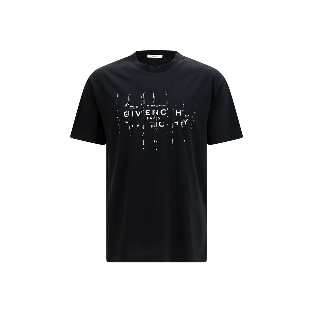 Givenchy Schwarzes Baumwoll-T-Shirt