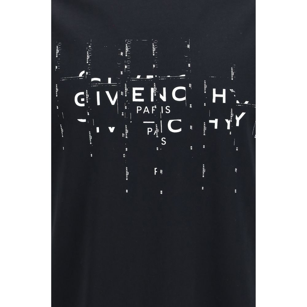 Givenchy Schwarzes Baumwoll-T-Shirt