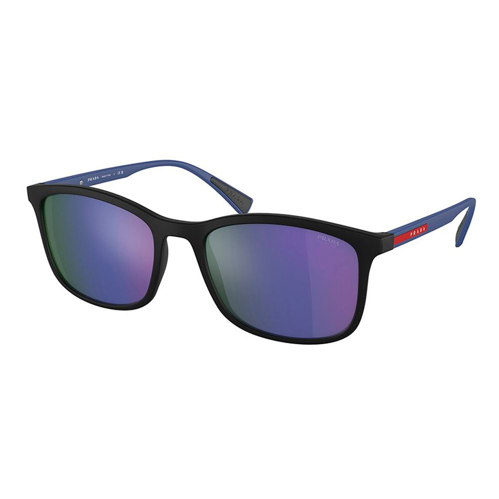 Prada Sonnenbrille mit blauen Einsätzen