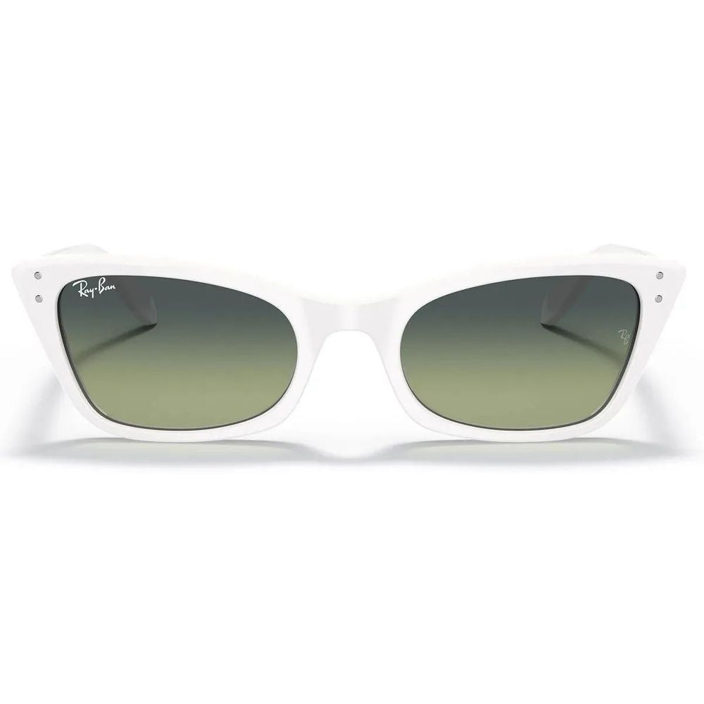 Ray-Ban Weiße Sonnenbrille aus Acetat