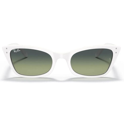 Ray-Ban Weiße Sonnenbrille aus Acetat