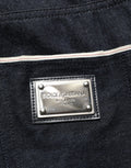 Dolce & Gabbana Schwarze Baumwoll-Jeans für Herren, Mid Waist, Klassischer Schnitt