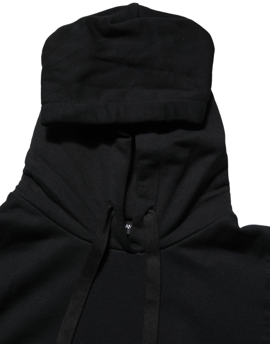 Dolce & Gabbana Kapuzenpullover mit Schwarz-Weiß-Applikationen