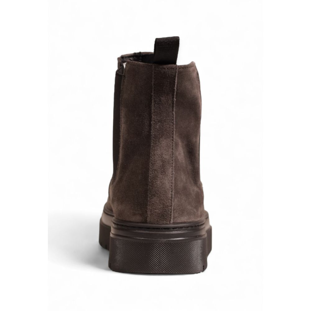 Antony Morato Graue Wildleder Chelsea Boots