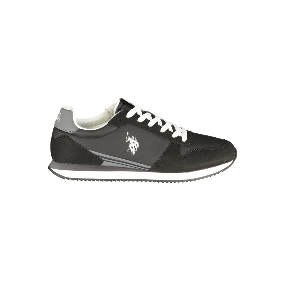 U.S. POLO ASSN. Schwarze Sportschuhe aus Polyester