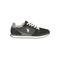 U.S. POLO ASSN. Schwarze Sportschuhe aus Polyester