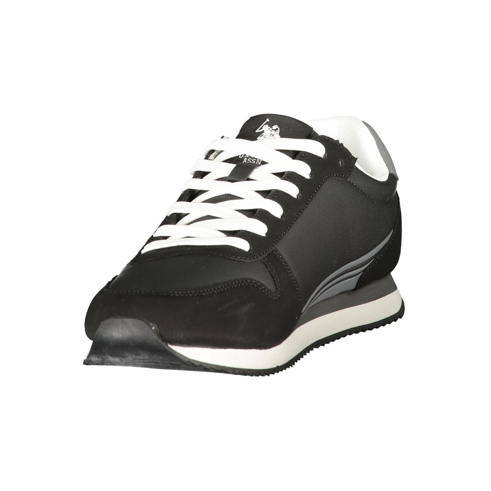 U.S. POLO ASSN. Schwarze Sportschuhe aus Polyester