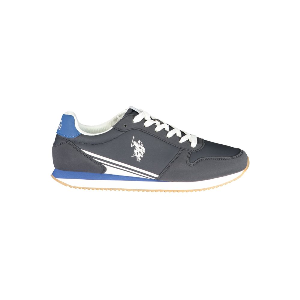 U.S. POLO ASSN. Blauer Sneaker aus Polyurethan für Herren