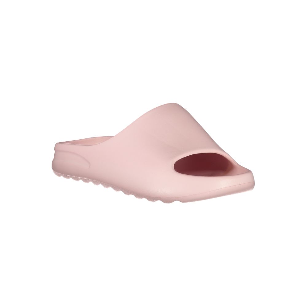 Norway 1963 Rosa Polyurethan-Slipper für Damen
