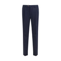 Brunello Cucinelli Schwarze Baumwoll-Chino-Hose
