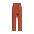 Brunello Cucinelli Orange Baumwollhose für die Freizeit