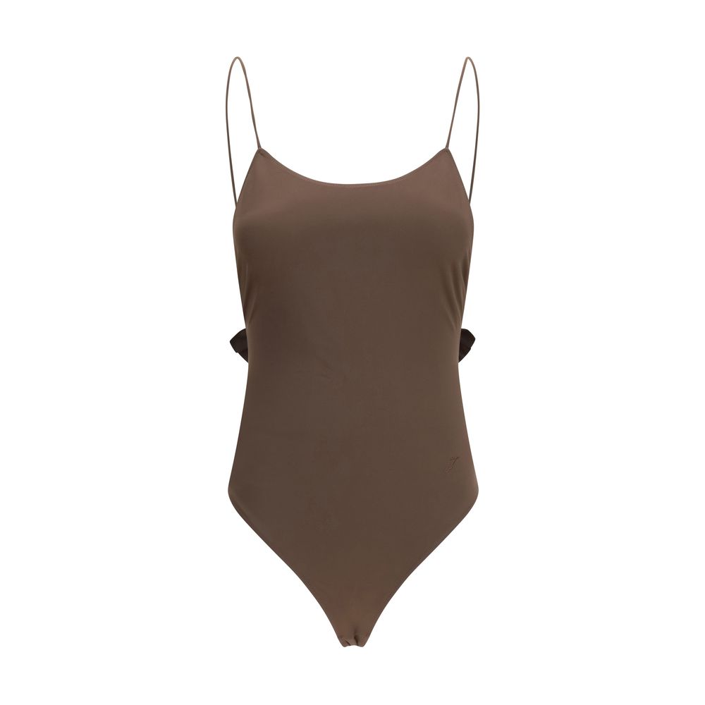 Jacquemus Brauner Einteiler aus Polyamid