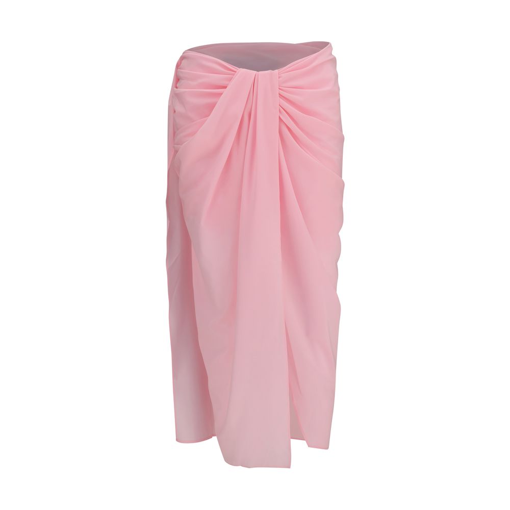 Jacquemus Mehrfarbiger Polyester-Maxirock