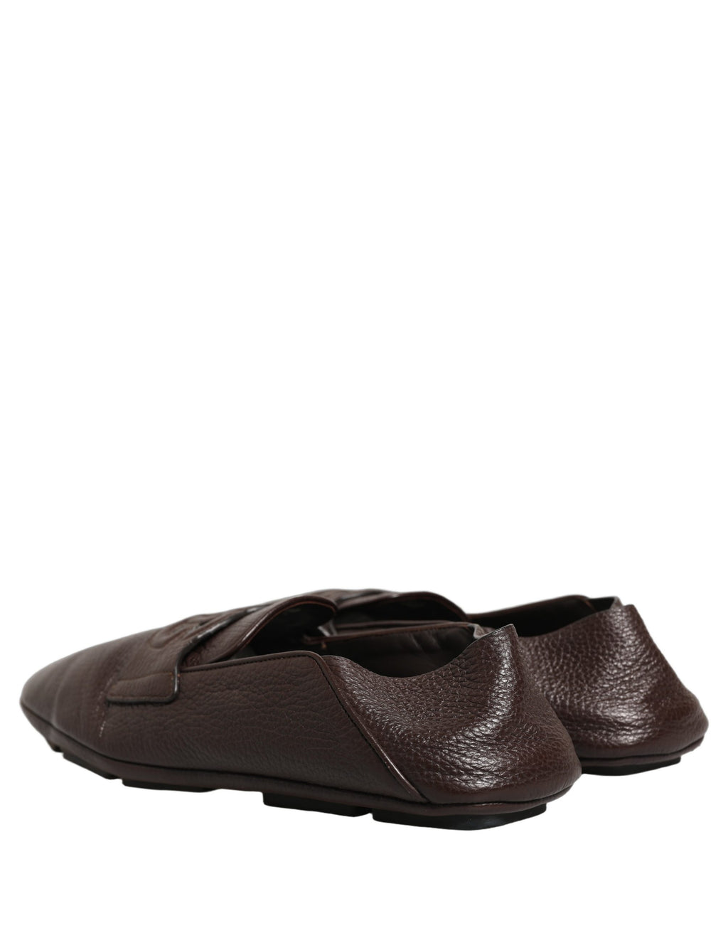 Dolce & Gabbana Braune Mokassins aus Hirschleder