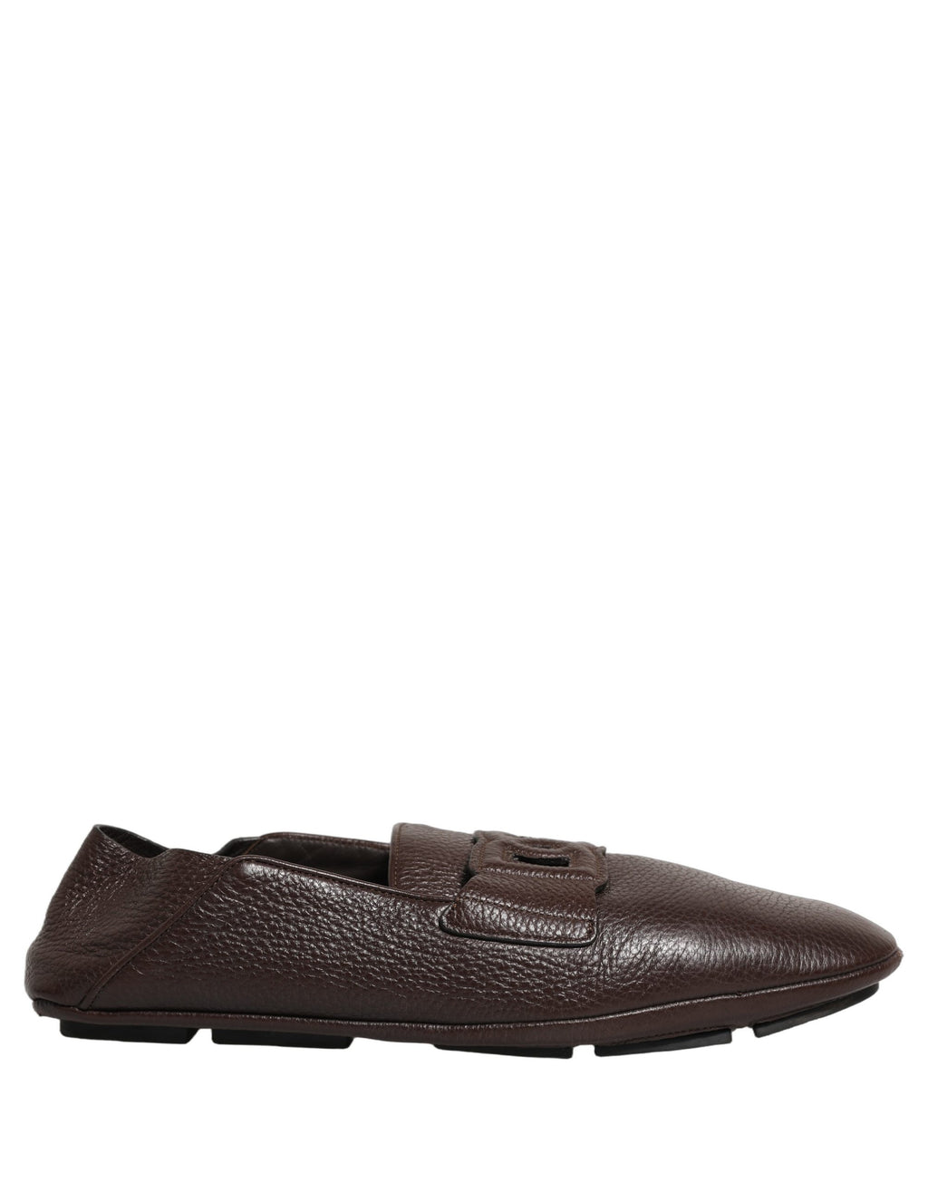 Dolce & Gabbana Braune Mokassins aus Hirschleder