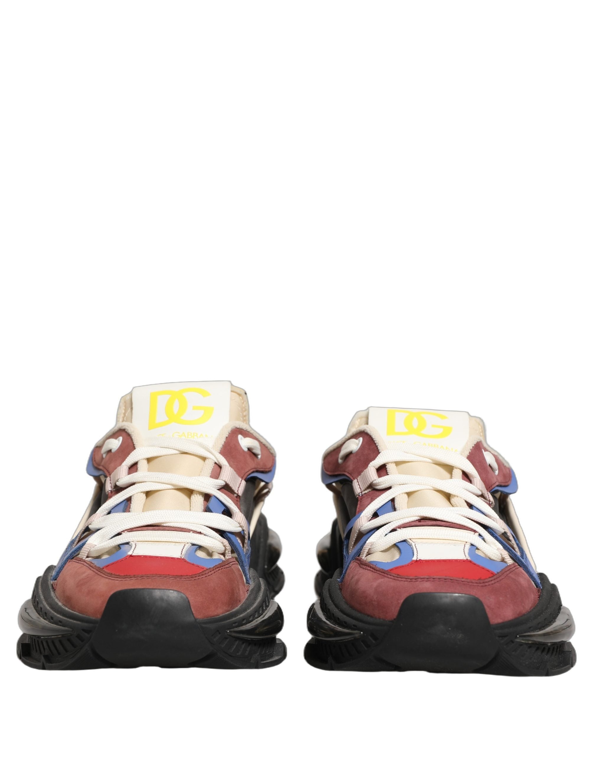 Dolce & Gabbana Multicolor Panelled Airmaster Sneakers Schuhe