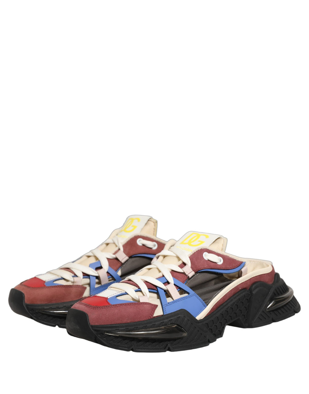 Dolce & Gabbana Multicolor Panelled Airmaster Sneakers Schuhe