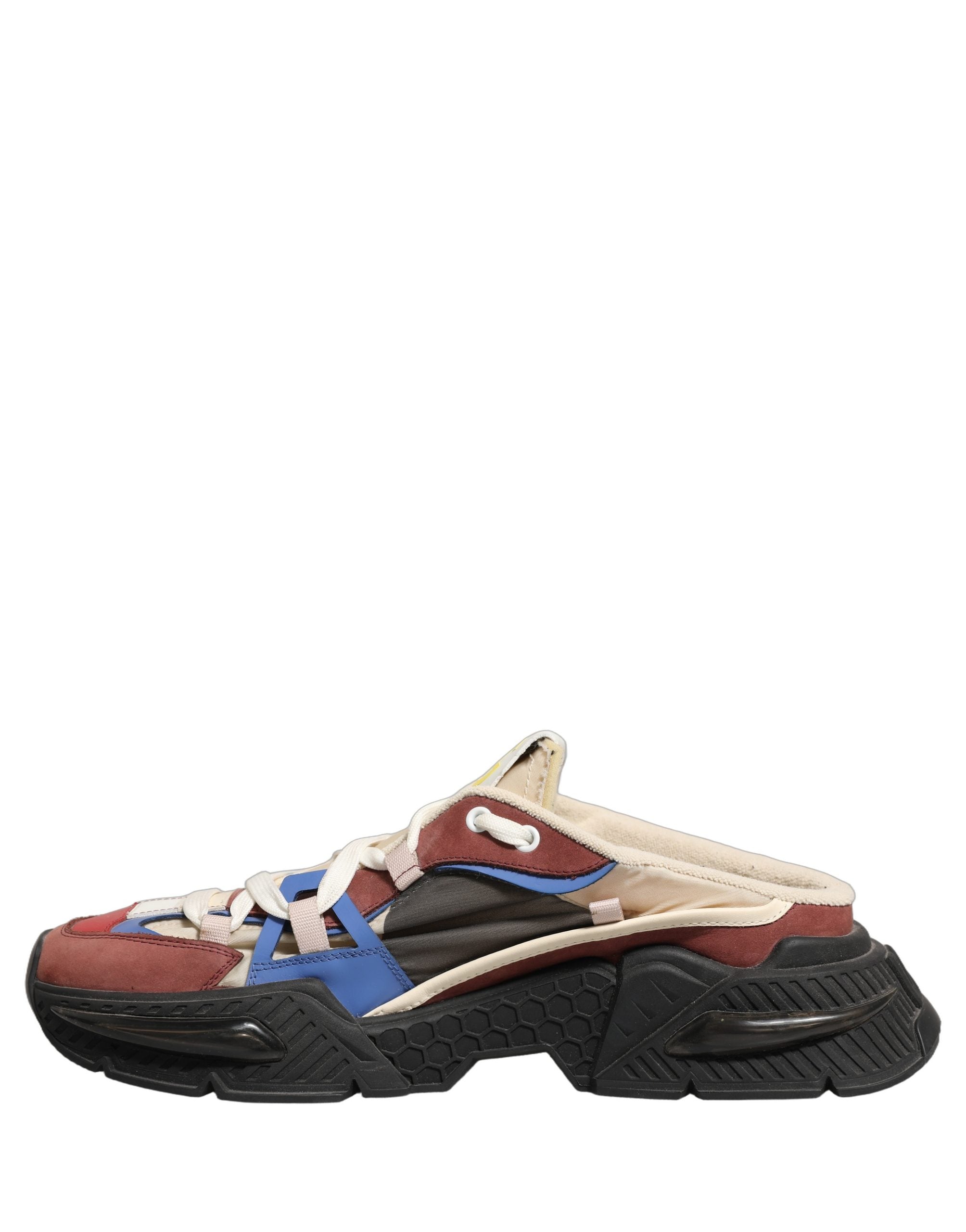 Dolce & Gabbana Multicolor Panelled Airmaster Sneakers Schuhe