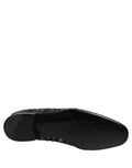 Dolce & Gabbana Schwarze Loafer mit silbernen Verzierungen