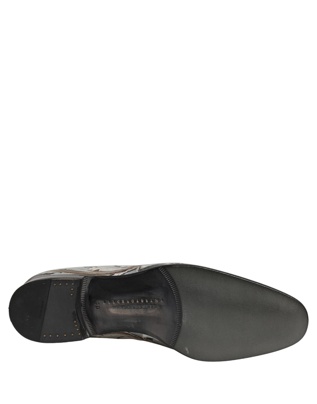 Dolce & Gabbana Mehrfarbige Loafer mit römischem Motiv