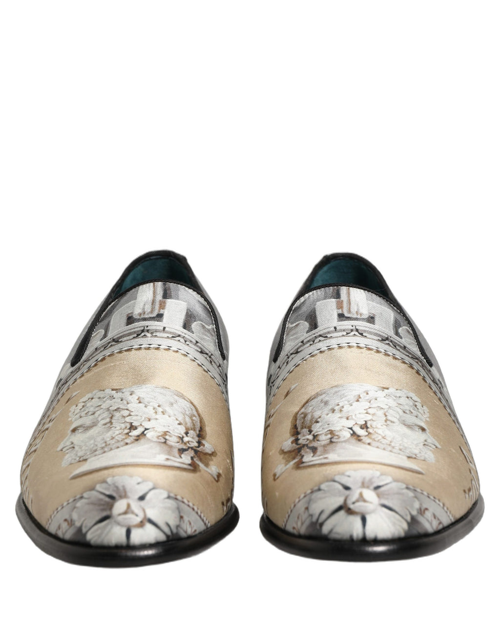 Dolce & Gabbana Mehrfarbige Loafer mit römischem Motiv