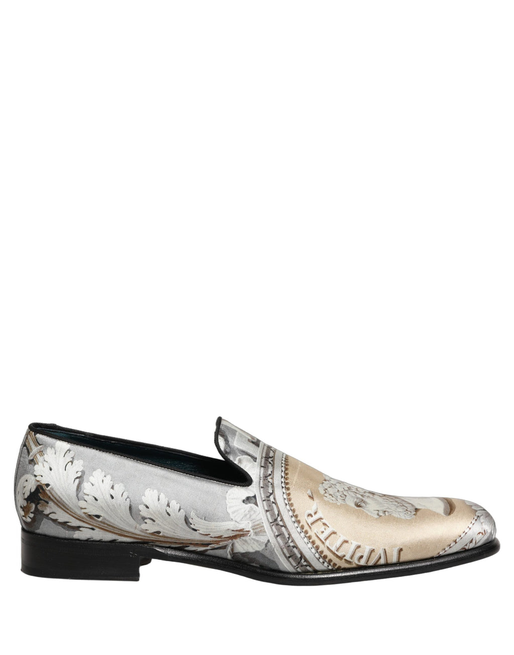 Dolce & Gabbana Mehrfarbige Loafer mit römischem Motiv