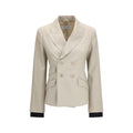 Max Mara Beige Woll-Blazer Oves Aries