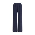 Max Mara Blaue Hose aus Wolle Oves Aries