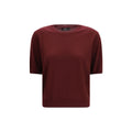 Max Mara Bordeaux Wool Oves Aries T-Shirt