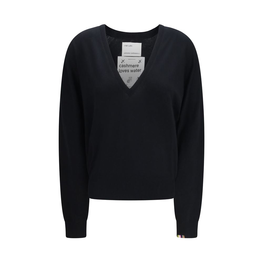 Extreme Cashmere Pullover aus Wolle Oves Aries in Schwarz