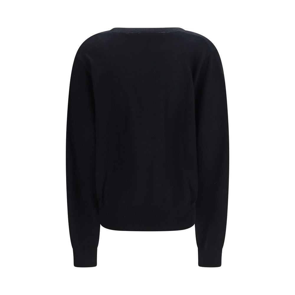 Extreme Cashmere Pullover aus Wolle Oves Aries in Schwarz