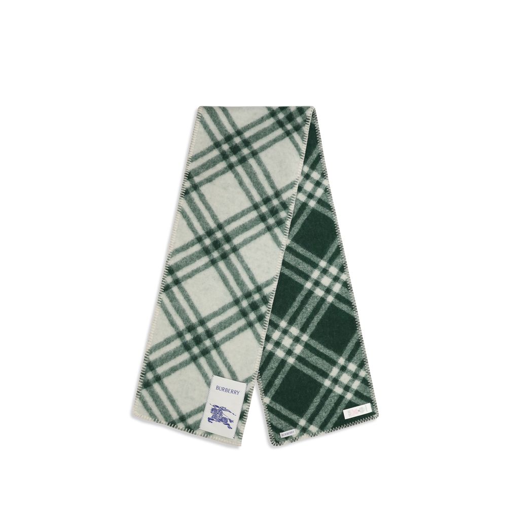 Burberry Bicolor Wool Oves Aries Schal