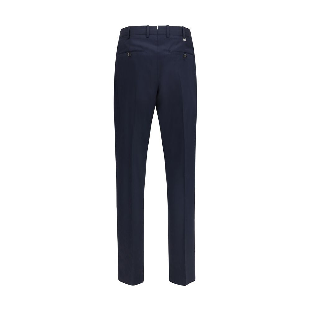 PT Torino Blaue Hose aus Wolle Oves Aries