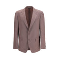 Dolce & Gabbana Braune Lammwolljacke Aries
