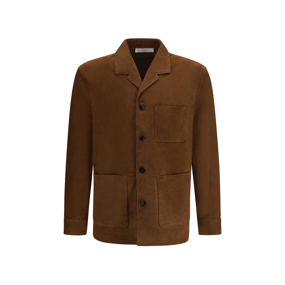 Umit Benan Braune Lammlederjacke Ovis Aries Aries