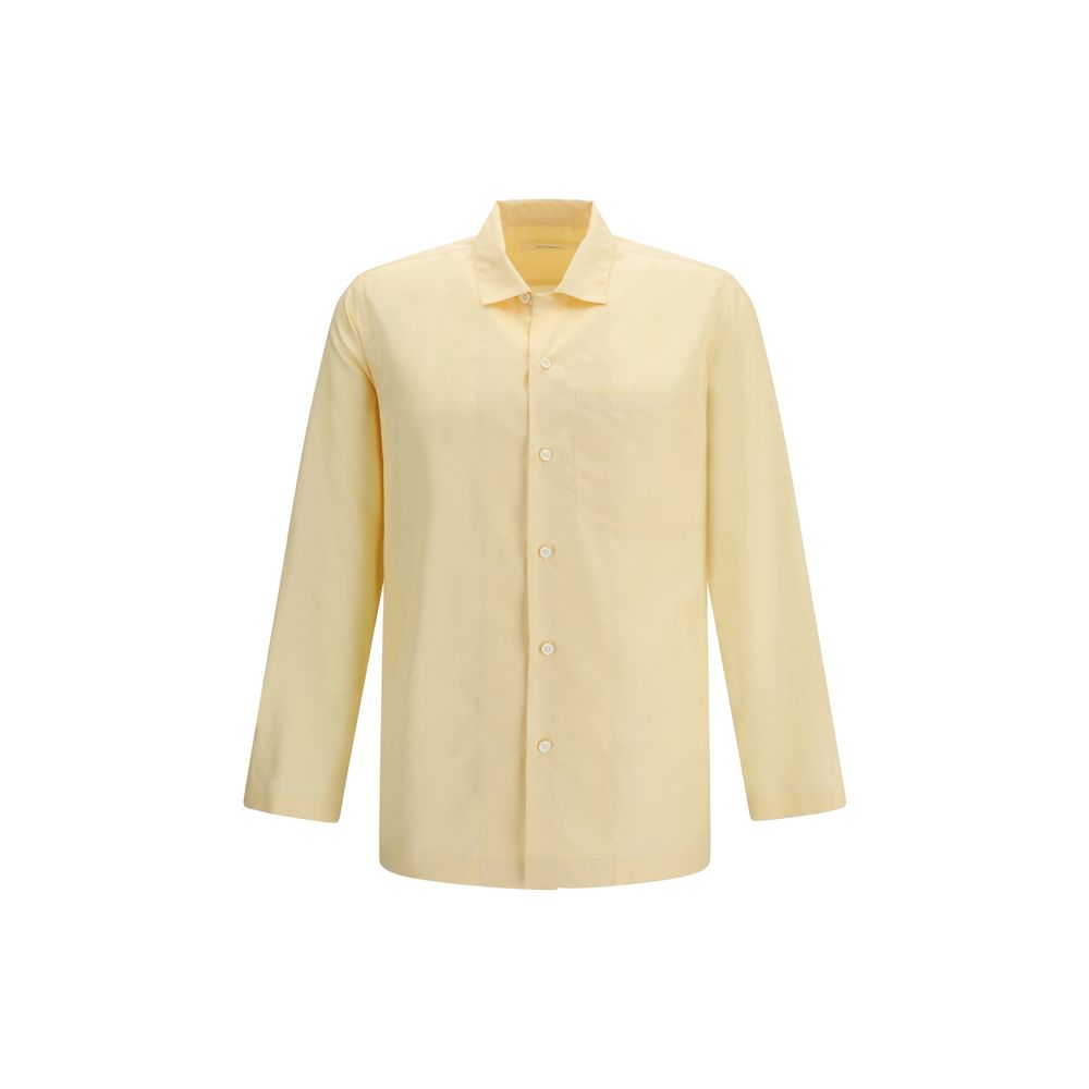 Umit Benan Zweifarbige Seidenbluse