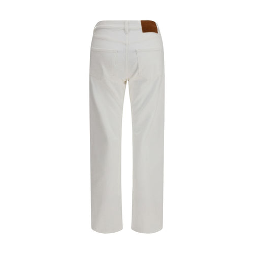 Umit Benan Weiße Slim Fit Jeans aus Baumwolle