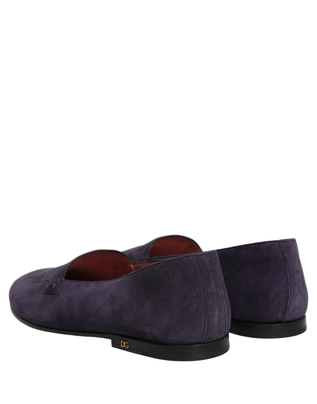 Dolce & Gabbana Violette Samt Loafer-Slipper für Herren