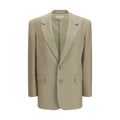 Saint Laurent Beige Woll-Blazer Oves Aries