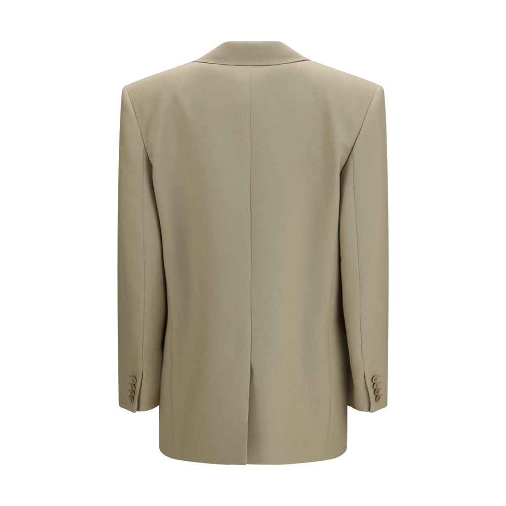 Saint Laurent Beige Woll-Blazer Oves Aries