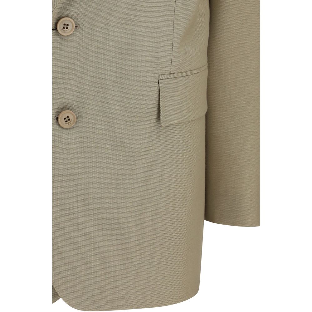 Saint Laurent Beige Woll-Blazer Oves Aries