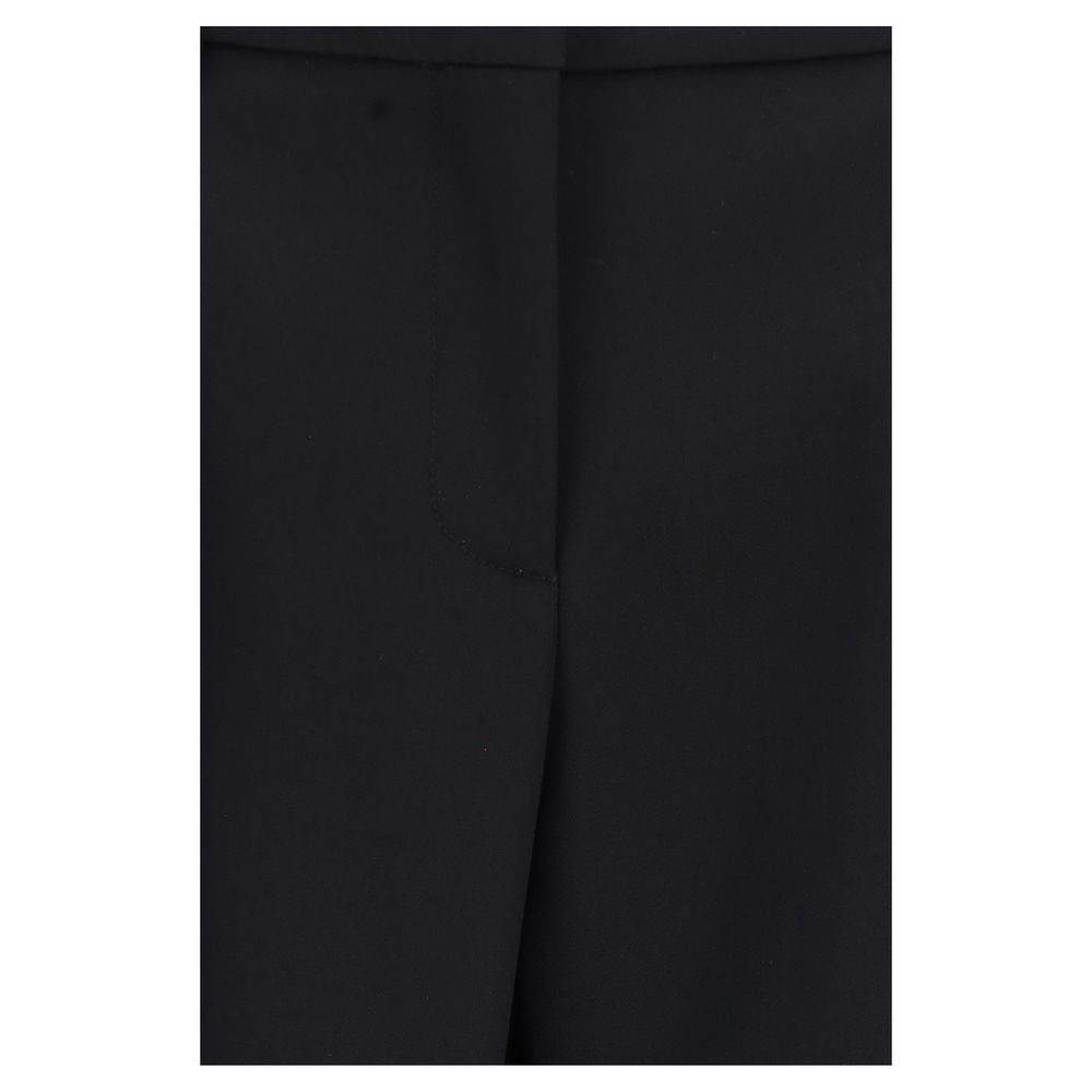 Balenciaga Schwarze Oves Aries Wollhose