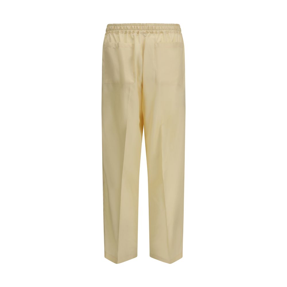 Umit Benan Zweifarbige Seidenhose