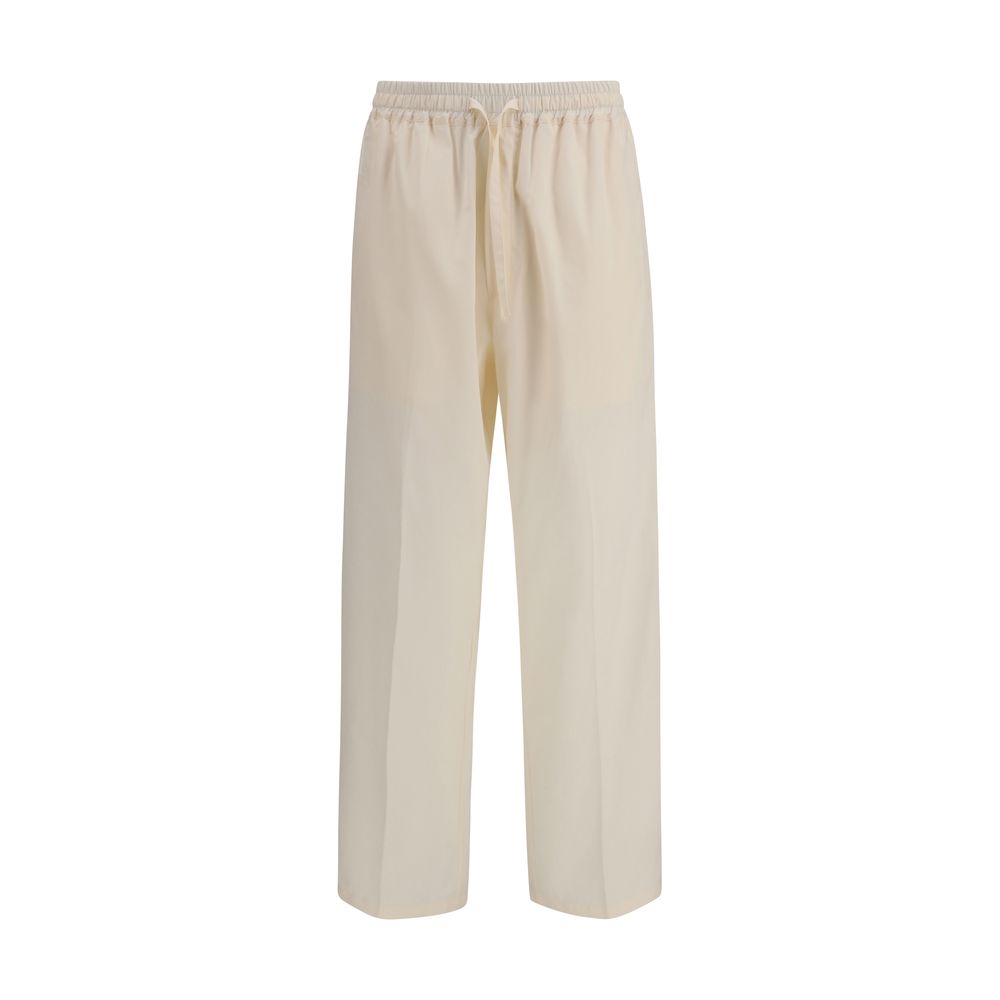 Umit Benan Beige Cotton Casual Pants