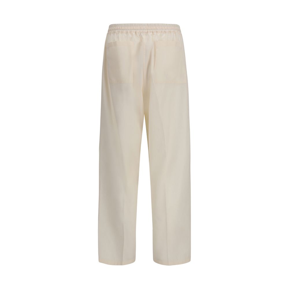 Umit Benan Beige Cotton Casual Pants