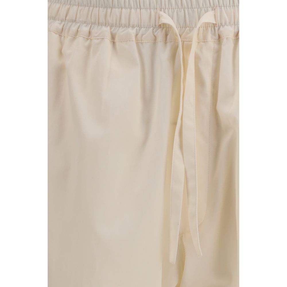 Umit Benan Beige Cotton Casual Pants
