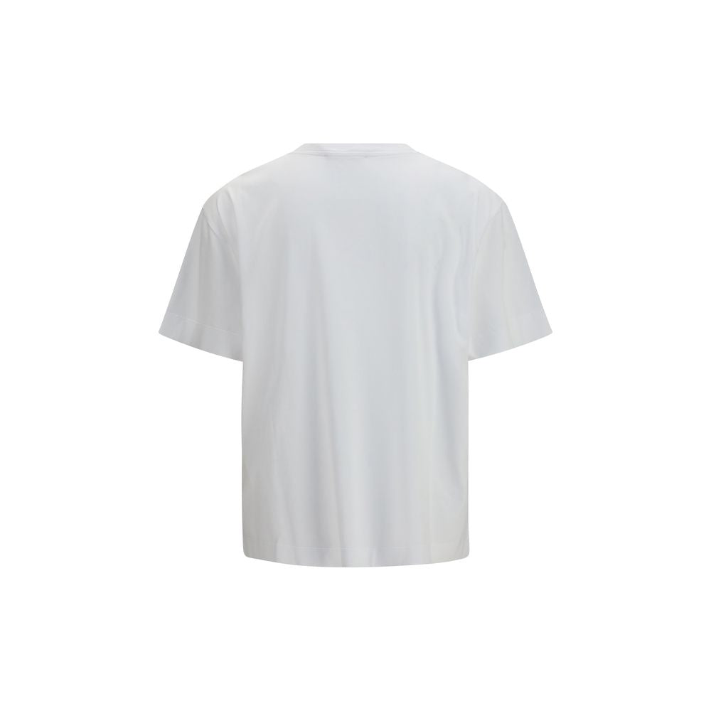 Umit Benan Weißes Baumwoll-T-Shirt